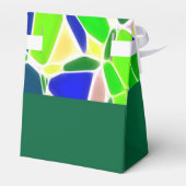 Farbige Steinformen Geschenkschachtel (Rückseite)