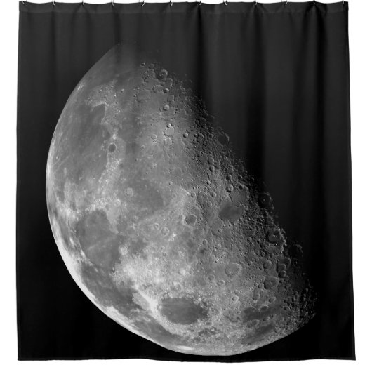 Farbige Sterne Duschvorhang (Vorderseite)