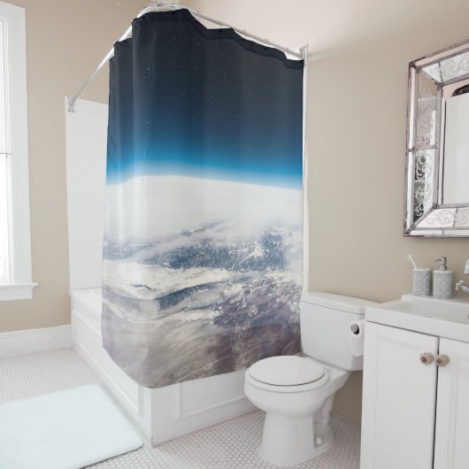 Farbige Sterne Duschvorhang (Beispiel)