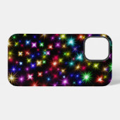 Farbige Sterne Feuerwerke Design-27317 iPhone Hülle (Rückseite (Horizontal))