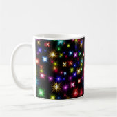 Farbige Sterne Feuerwerke Design-27317 Kaffeetasse (Links)