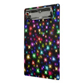 Farbige Sterne Feuerwerke Design-27317 Mini Klemmbrett (Gewinkelt2)