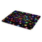 Farbige Sterne Feuerwerke Design-27317 Schneidebrett (Ecke)