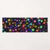 Farbige Sterne Feuerwerke Design-27317 Yogamatte (Rückseite (Horizontal))