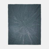 Farbige Sterne Fleecedecke (Vorderseite)