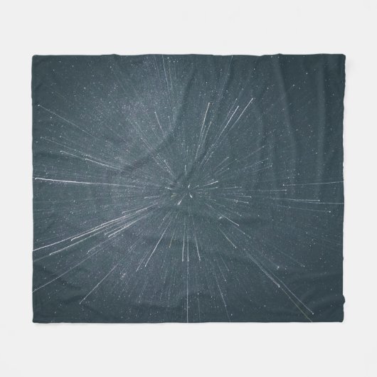 Farbige Sterne Fleecedecke (Vorderseite (Horizontal))