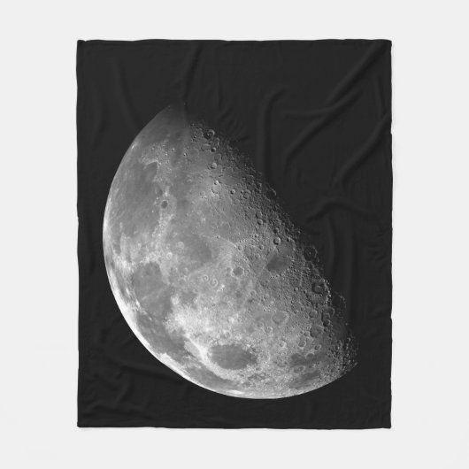 Farbige Sterne Fleecedecke (Vorderseite)