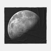 Farbige Sterne Fleecedecke (Vorderseite (Horizontal))