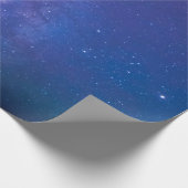 Farbige Sterne Geschenkpapier (Ecke)