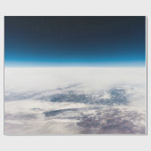 Farbige Sterne Geschenkpapier (Flach)