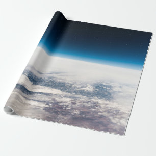 Farbige Sterne Geschenkpapier