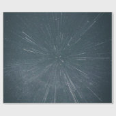 Farbige Sterne Geschenkpapier (Flach)