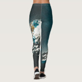 Farbige Sterne Leggings (Rückseite)
