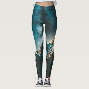 Farbige Sterne Leggings