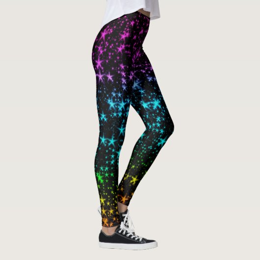 Farbige Sterne Leggings (Rechts)
