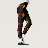 Farbige Sterne Leggings (Rechts)