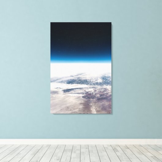 Farbige Sterne Leinwanddruck (Insitu (Holzboden))