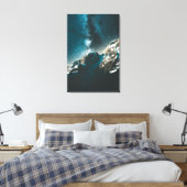Farbige Sterne Leinwanddruck (Insitu (Schlafzimmer))