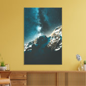Farbige Sterne Leinwanddruck (Insitu (Wohnzimmer))