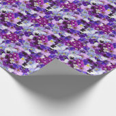 Farbige Stiefmütterchen, Hübsche Blume, Geschenkpapier (Ecke)