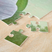 Farbige Stiefmütterchen - KI ART Puzzle (Seite)