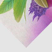 Farbige Stiefmütterchen - KI ART Seidenpapier (Detail)