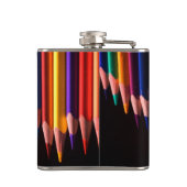 Farbige Stifte Flachmann (Rückseite)