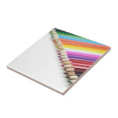 Farbige Stifte Keramik Fliese (Seite)