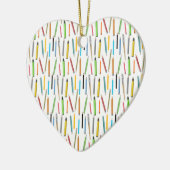 Farbige Stifte Künstler Brushes Markers Kunst Keramik Ornament (Links)