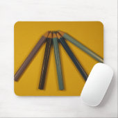 Farbige Stifte Mousepad (Mit Mouse)