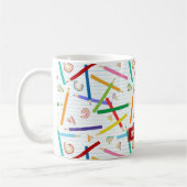 Farbige Stifte Muster Lehrer Wertgutschrift Gesche Kaffeetasse (Links)
