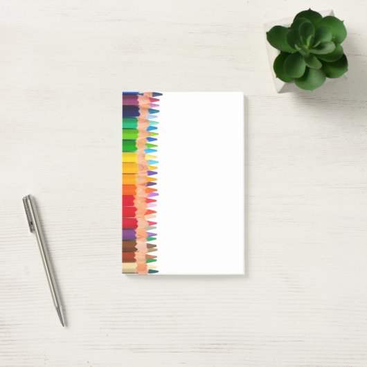 Farbige Stifte Post-it Klebezettel (Büro)