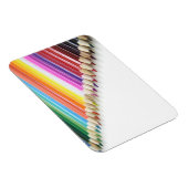 Farbige Stifte Premium Magnet (Rechte Seite)