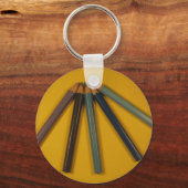 Farbige Stifte Schlüsselanhänger (Vorderseite)