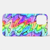 Farbige Stifte und Aquarellfarben Design Case-Mate iPhone Hülle (Rückseite (Horizontal))