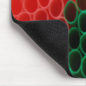 Farbige Strahlen Mousepad (Ecke)