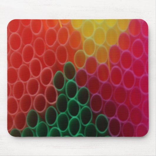 Farbige Strahlen Mousepad (Vorne)