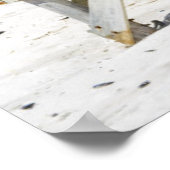 Farbige Strandhütten Poster (Ecke)