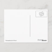 Farbige Strandhütten Postkarte (Rückseite)