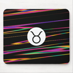 Farbige Stränge - Taurus Mousepad