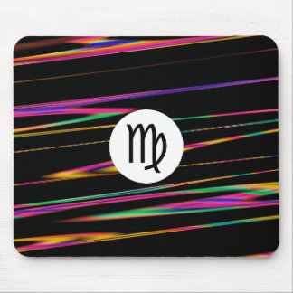 Farbige Stränge - Virgo Mousepad