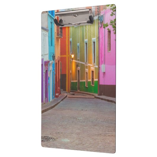 Farbige Straßenszene Klemmbrett (Links)