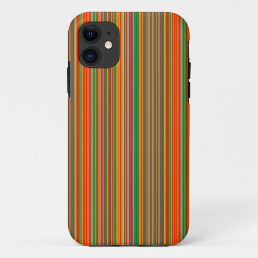 Farbige Streifen 01 Case-Mate iPhone Hülle (Rückseite)