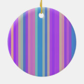 Farbige Streifen 01 Keramikornament (Hinten)