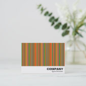 Farbige Streifen 01 Visitenkarte (Stehend Vorderseite)