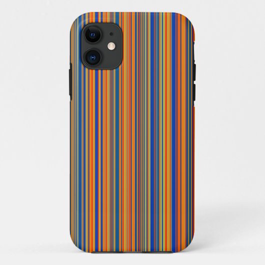 Farbige Streifen 03 Case-Mate iPhone Hülle (Rückseite)