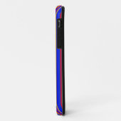 Farbige Streifen 04 Case-Mate iPhone Hülle (Hinten/Links)