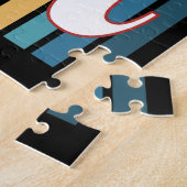 Farbige Streifen 3,14 pi Tag Puzzle (Seite)