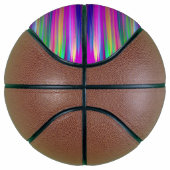 Farbige Streifen auf fuchsischem Hintergrund, mode Basketball (Rechts)