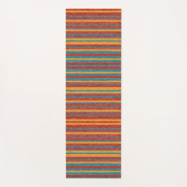 Farbige Streifen B Yogamatte